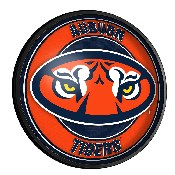 Auburn Tigers: Tiger Eyes -Round Slimline Lighted Wall Sign, NCAUBT-130-02