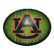 Auburn Tigers: On the 50 - Oval Slimline Lighted Wall Sign, NCAUBT-140-22