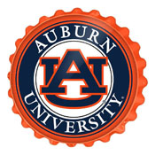 Auburn Tigers: Bottle Cap Wall Sign, NCAUBT-210-01