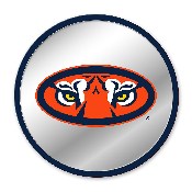 Auburn Tigers: Mascot - Modern Disc Mirrored Wall Sign, FNB-NCAUBT-235-02A