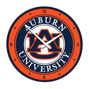 Auburn Tigers: Modern Disc Wall Clock, NCAUBT-510-01