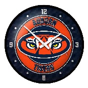 Auburn Tigers: Tiger Eyes -Modern Disc Wall Clock, FNB-NCAUBT-510-02A