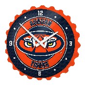Auburn Tigers: Tiger Eyes -Bottle Cap Wall Clock, NCAUBT-540-02