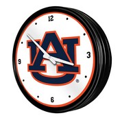 Auburn Tigers: Retro Lighted Wall Clock, NCAUBT-550-01