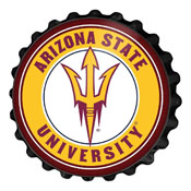 Arizona State Sun Devils: Bottle Cap Wall Sign, FNB-NCAZST-210-01A