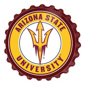 Arizona State Sun Devils: Bottle Cap Wall Sign, FNB-NCAZST-210-01A