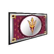 Arizona State Sun Devils: Team Spirit - Framed Mirrored Wall Sign, FNB-NCAZST-265-02A