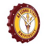 Arizona State Sun Devils: Bottle Cap Wall Clock, FNB-NCAZST-540-01A