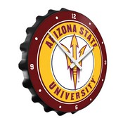 Arizona State Sun Devils: Bottle Cap Wall Clock, FNB-NCAZST-540-01A