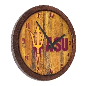 Arizona State Sun Devils: Faux Barrel Top Wall Clock, NCAZST-560-01