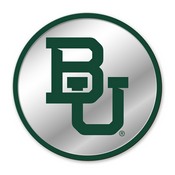 Baylor Bears: Modern Disc Mirrored Wall Sign, FNB-NCBAYL-235-01A