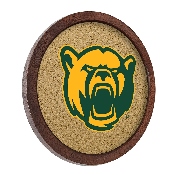 Baylor Bears: Mascot - "Faux" Barrel Framed Cork Board, FNB-NCBAYL-632-02A