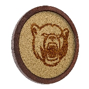 Baylor Bears: Mascot - "Faux" Barrel Framed Cork Board, FNB-NCBAYL-632-02A