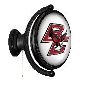 Boston College Eagles: Original Oval Rotating Lighted Wall Sign, FNB-NCBCEA-125-01A