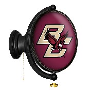Boston College Eagles: Original Oval Rotating Lighted Wall Sign, FNB-NCBCEA-125-01A