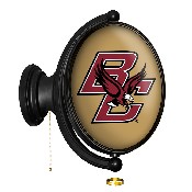 Boston College Eagles: Original Oval Rotating Lighted Wall Sign, FNB-NCBCEA-125-01A