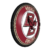 Boston College Eagles: Round Slimline Lighted Wall Sign, NCBCEA-130-01
