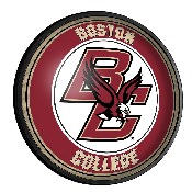 Boston College Eagles: Round Slimline Lighted Wall Sign, NCBCEA-130-01