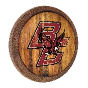 Boston College Eagles: Weathered "Faux" Barrel Top Sign, NCBCEA-240-03