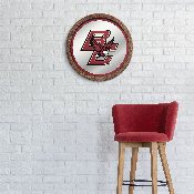 Boston College Eagles: "Faux" Barrel Top Mirrored Wall Sign, FNB-NCBCEA-245-01A