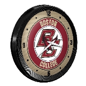 Boston College Eagles: Ribbed Frame Wall Clock, NCBCEA-530-01
