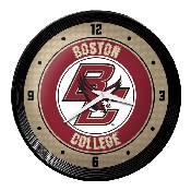 Boston College Eagles: Ribbed Frame Wall Clock, NCBCEA-530-01