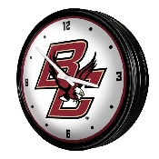 Boston College Eagles: Retro Lighted Wall Clock, NCBCEA-550-01