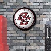 Boston College Eagles: Retro Lighted Wall Clock, NCBCEA-550-01