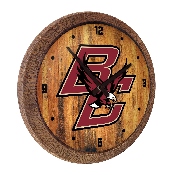Boston College Eagles: "Faux" Barrel Top Wall Clock, NCBCEA-560-01