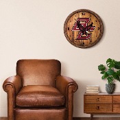 Boston College Eagles: "Faux" Barrel Top Wall Clock, NCBCEA-560-01