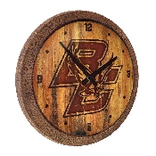 Boston College Eagles: Branded "Faux" Barrel Top Wall Clock, NCBCEA-560-02
