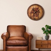 Boston College Eagles: Branded "Faux" Barrel Top Wall Clock, NCBCEA-560-02