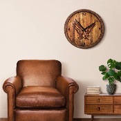 Boston College Eagles: Eagle - Branded "Faux" Barrel Top Wall Clock, NCBCEA-560-05