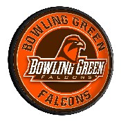 Bowling Green Falcons: Round Slimline Lighted Wall Sign, NCBGST-130-01