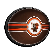 Bowling Green Falcons: Oval Slimline Lighted Wall Sign, NCBGST-140-01