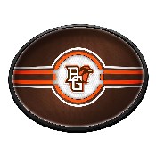 Bowling Green Falcons: Oval Slimline Lighted Wall Sign, NCBGST-140-01
