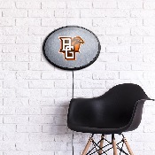 Bowling Green Falcons: Ice Rink - Oval Slimline Lighted Wall Sign, NCBGST-140-41