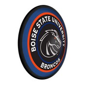 BSU - Boise State Broncos Slimline Illuminated Team Spirit Wall Sign-Round FNB-NCBOIS-130