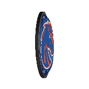 Boise State Broncos: On the 50 - Oval Slimline Lighted Wall Sign, NCBOIS-140-22