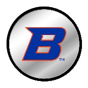 Boise State Broncos: Modern Disc Mirrored Wall Sign, NCBOIS-235-02