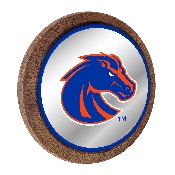 Boise State Broncos: Mascot - Mirrored Barrel Top Mirrored Wall Sign, FNB-NCBOIS-245-01A