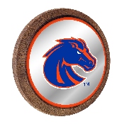 Boise State Broncos: Mascot - Mirrored Barrel Top Mirrored Wall Sign, FNB-NCBOIS-245-01A