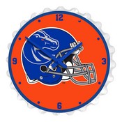 BSU - Boise State Broncos Team Spirit Bottle Cap Wall Clock, FNB-NCBOIS-540