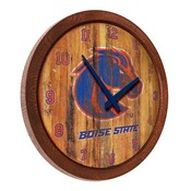 BSU - Boise State Broncos 20" Barrel Team Logo Wall Clock FNB-NCBOIS-560