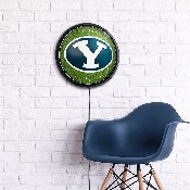 BYU Cougars: On the 50 - Slimline Lighted Wall Sign, NCBYUC-130-22