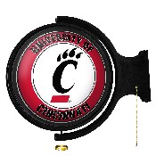 Cincinnati Bearcats: Original Round Rotating Lighted Wall Sign, NCCINC-115-01