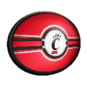 Cincinnati Bearcats: Oval Slimline Lighted Wall Sign, FNB-NCCINC-140-01A