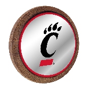 Cincinnati Bearcats: Logo - Mirrored Barrel Top Mirrored Wall Sign, NCCINC-245-01