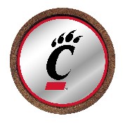 Cincinnati Bearcats: Logo - Mirrored Barrel Top Mirrored Wall Sign, NCCINC-245-01