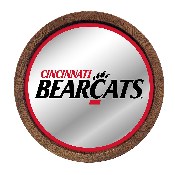 Cincinnati Bearcats: Mirrored Barrel Top Mirrored Wall Sign, NCCINC-245-02